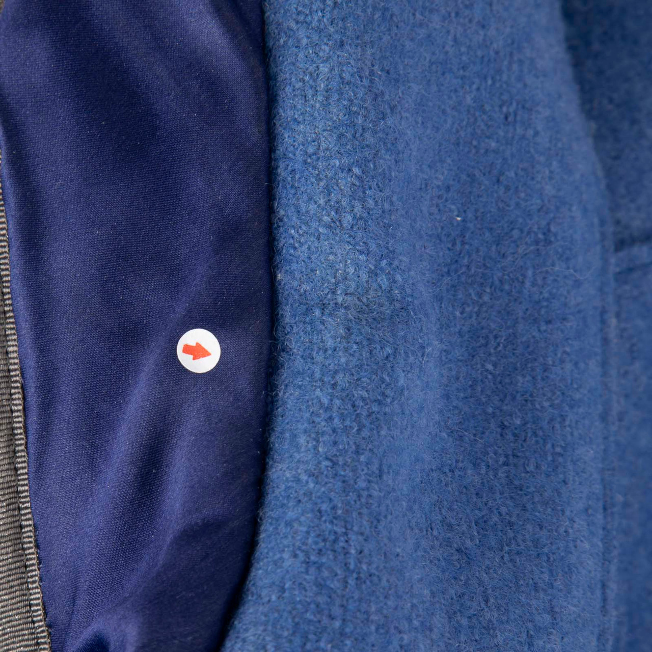 Harris Wharf London Blue Belted Wool Coat