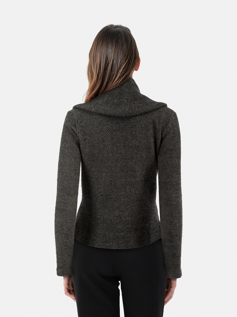 Ralph Lauren Grey Cashmere Knit Cardigan