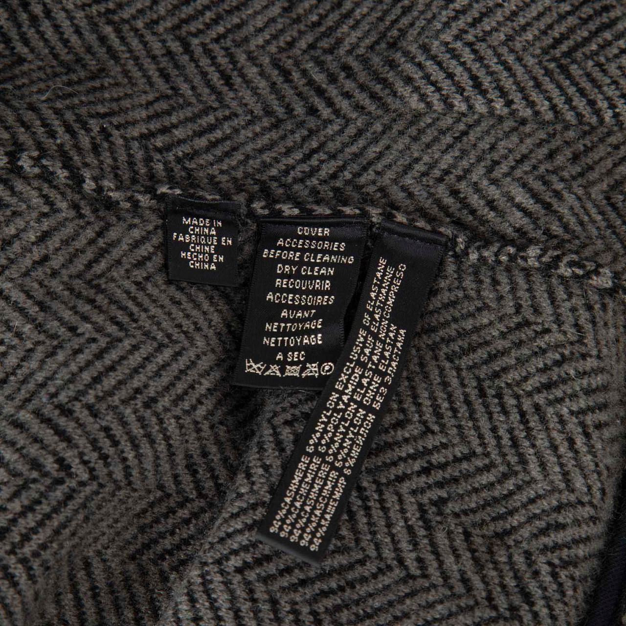 Ralph Lauren Grey Cashmere Knit Cardigan