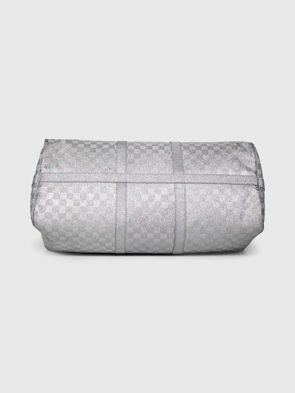 Louis Vuitton Silver Glitter Keepall Bandoulière 50
