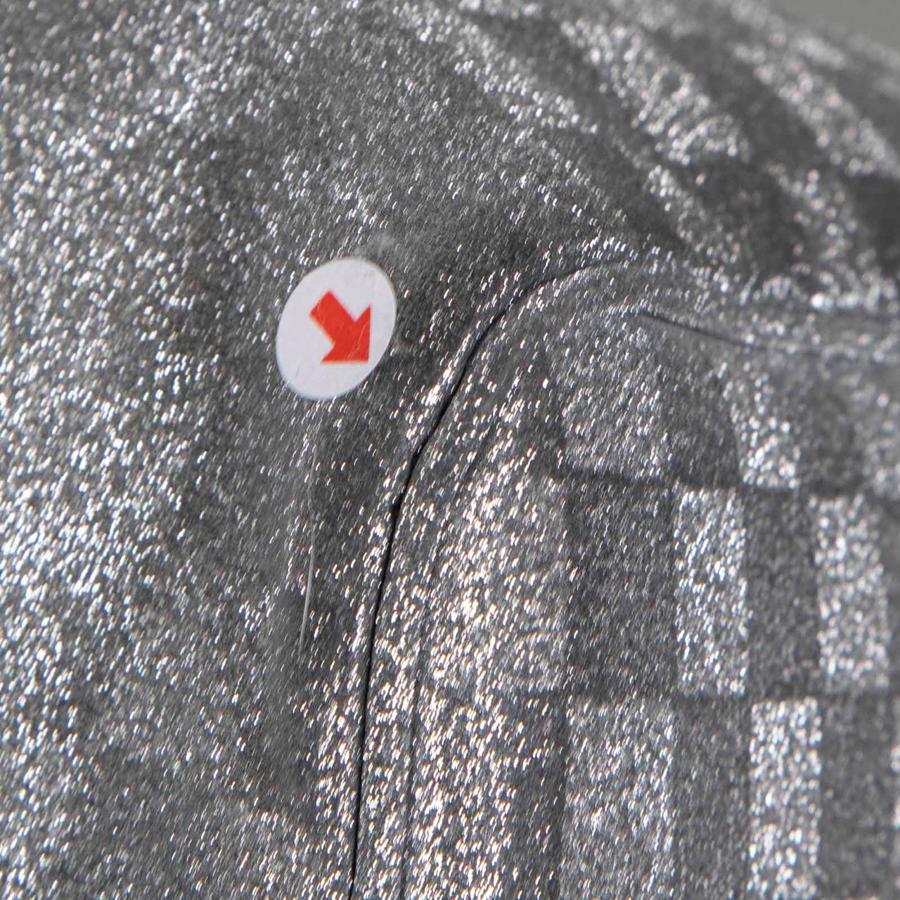 Louis Vuitton Silver Glitter Keepall Bandoulière 50