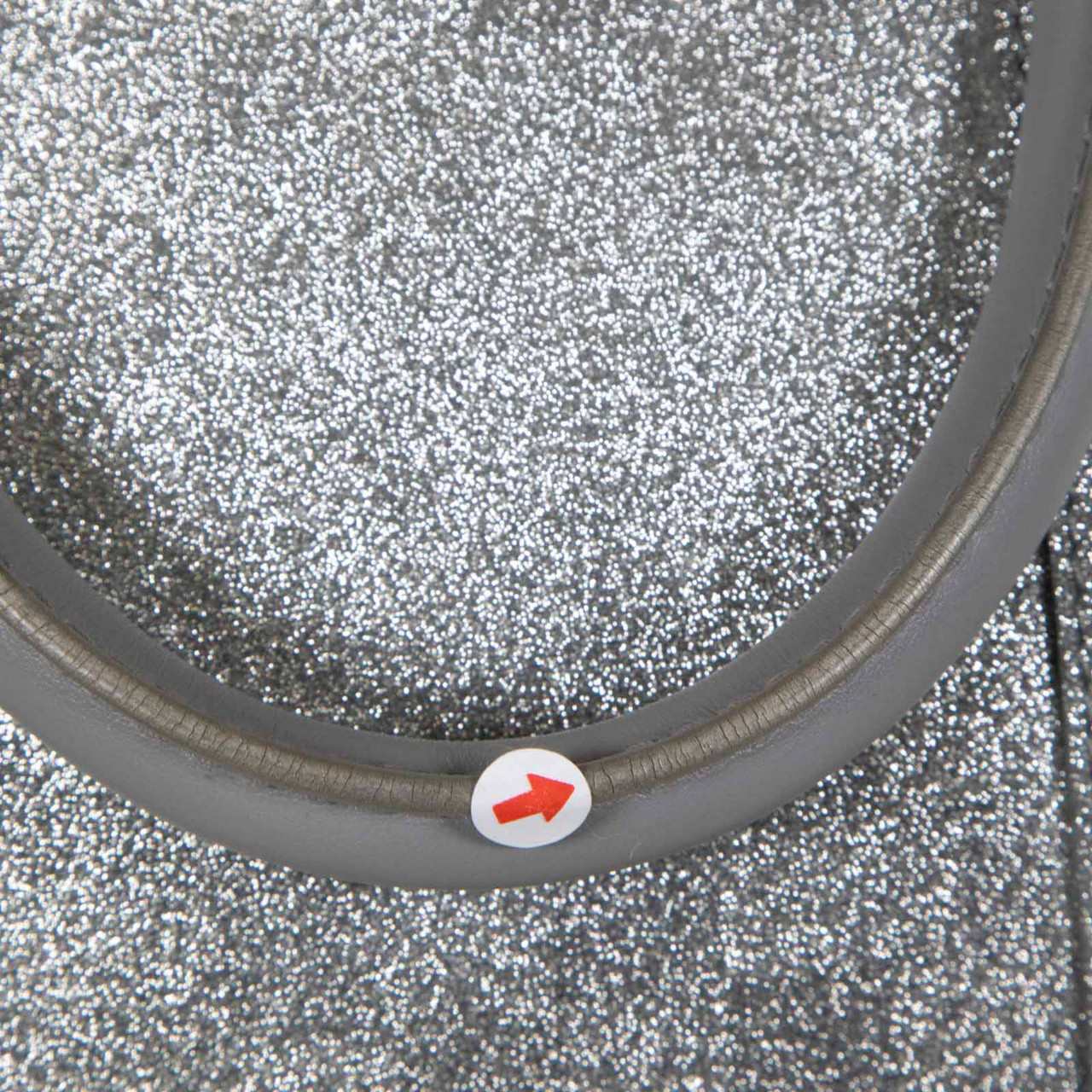 Louis Vuitton Silver Glitter Keepall Bandoulière 50