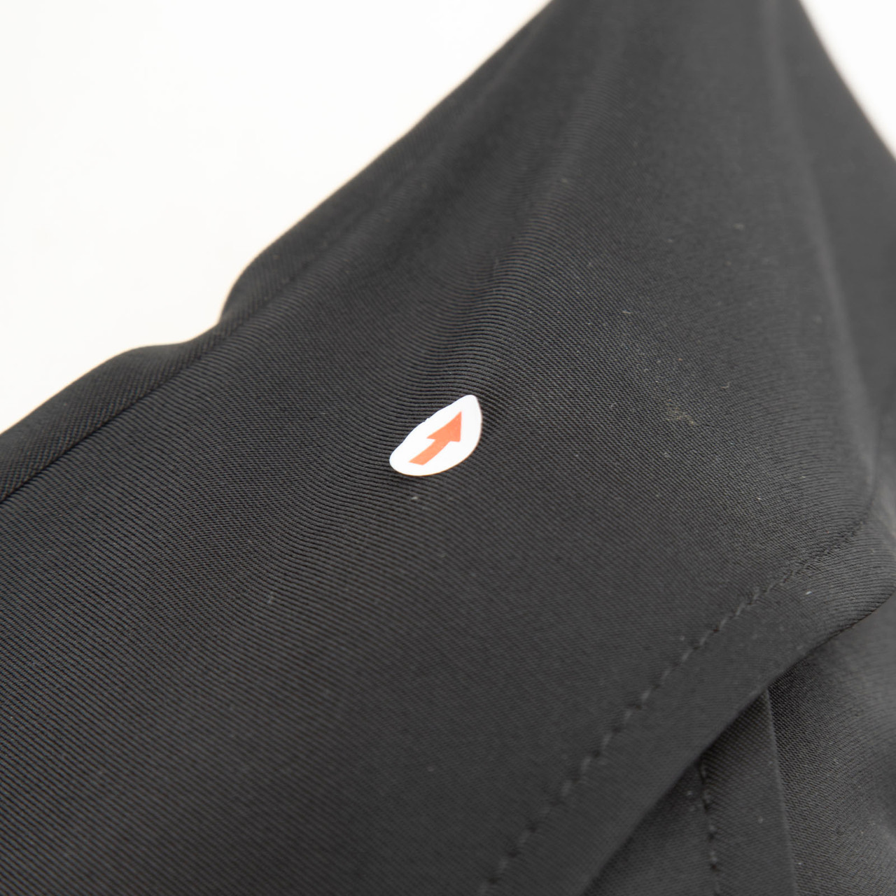 Escada Black Double Breasted Pleated Coat