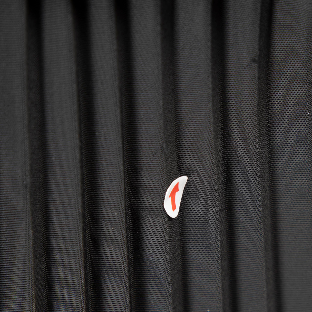 Escada Black Double Breasted Pleated Coat