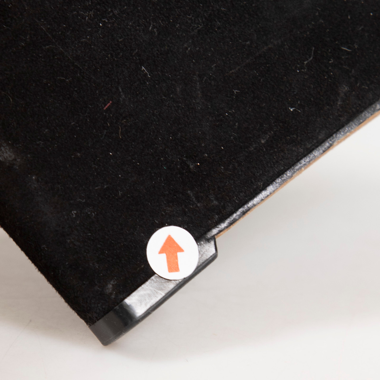 Céline Black Suede Sling Back Wedges