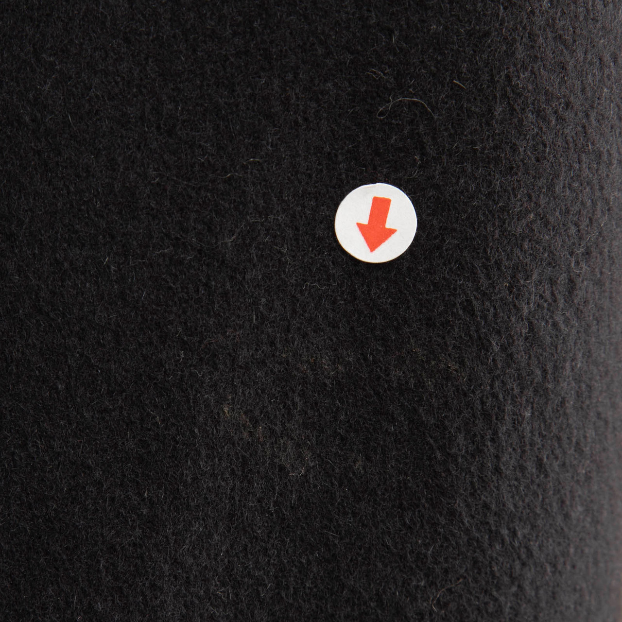 Max Mara Navy Wool Belted Mid Length Coat