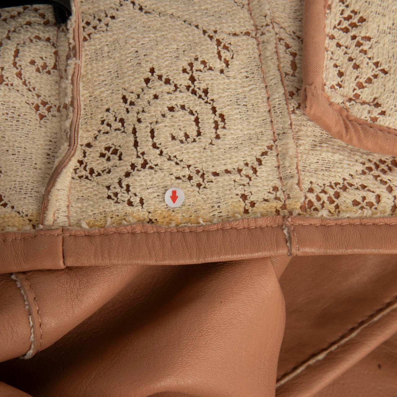 Maje Pink Leather Asymmetric Zip Biker Jacket