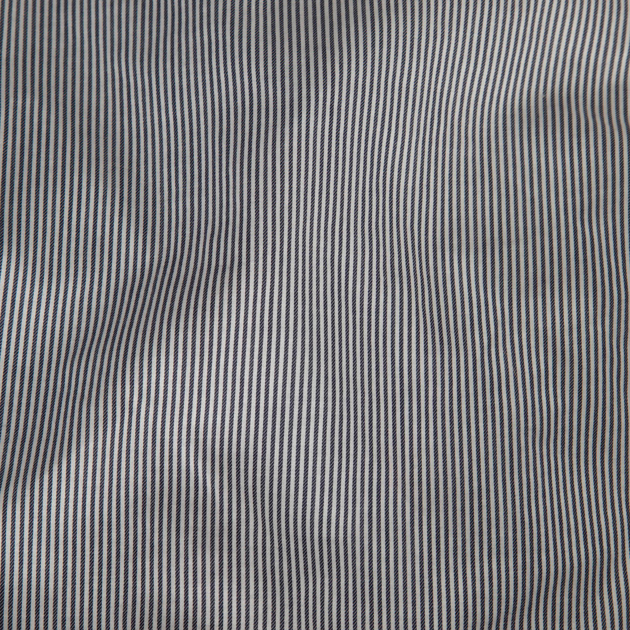 Fendi Navy & White Pinstripe Shirt