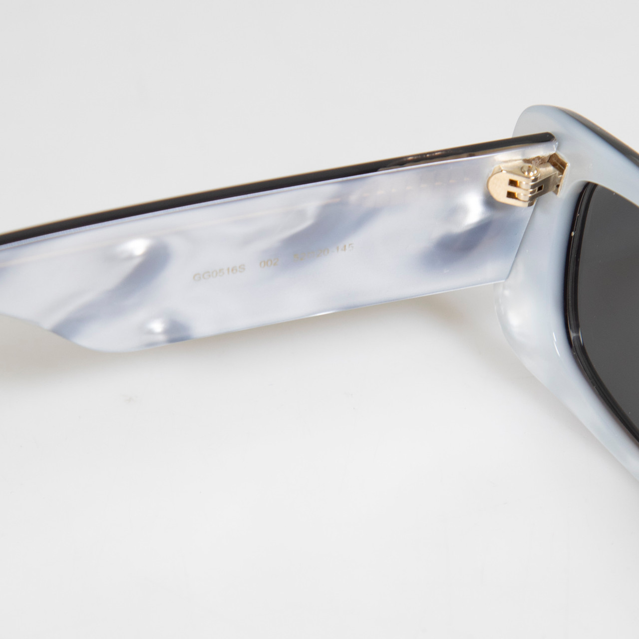 Gucci Grey Rectangle Sunglasses