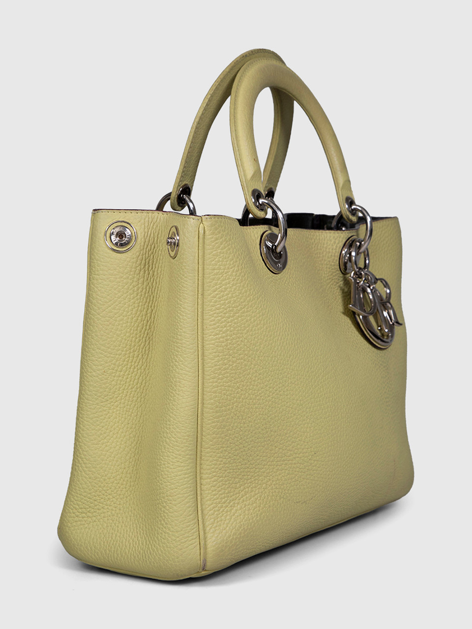 Dior 2013 Yellow Leather Diorissimo Bag