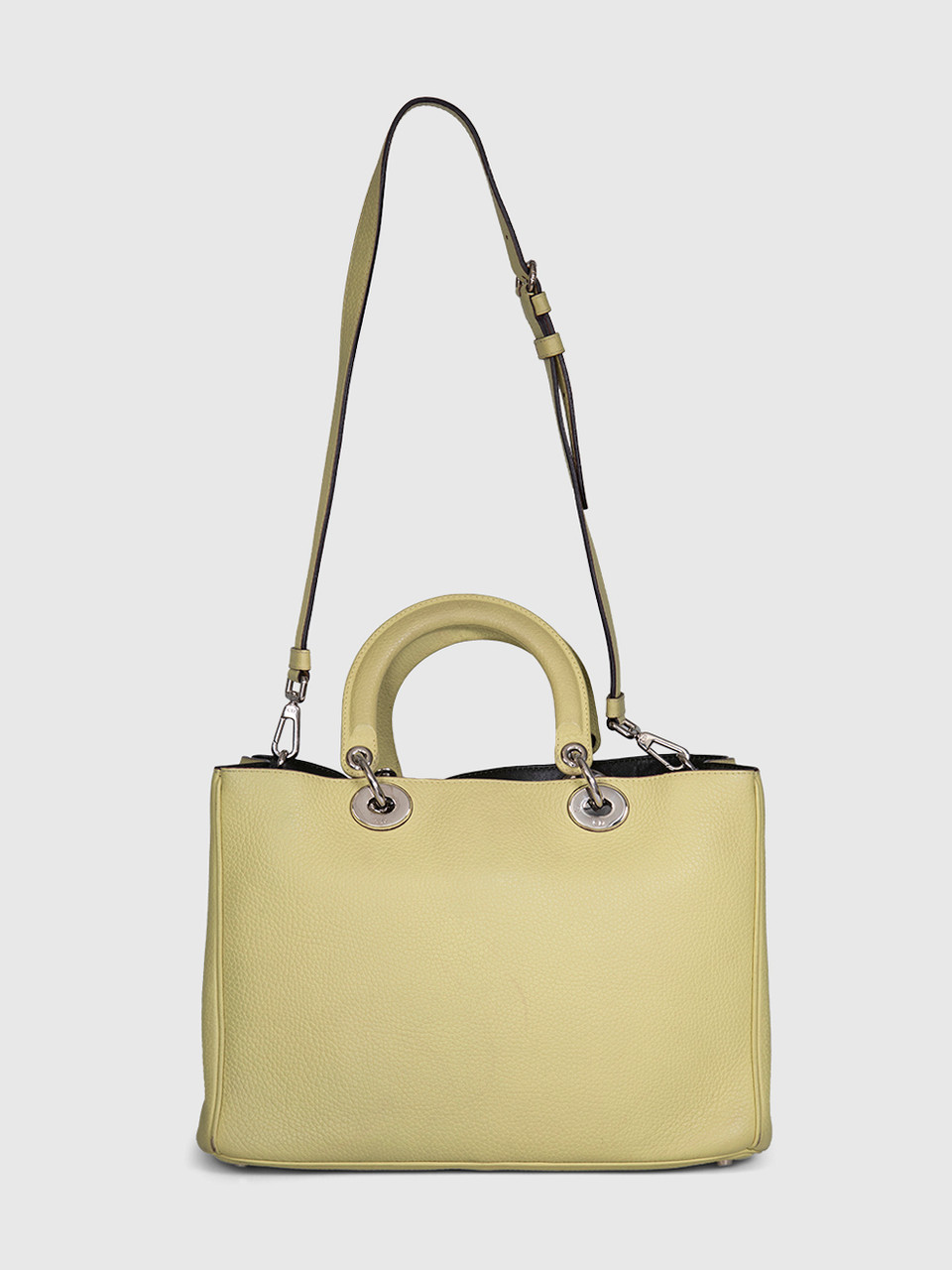 Dior 2013 Yellow Leather Diorissimo Bag