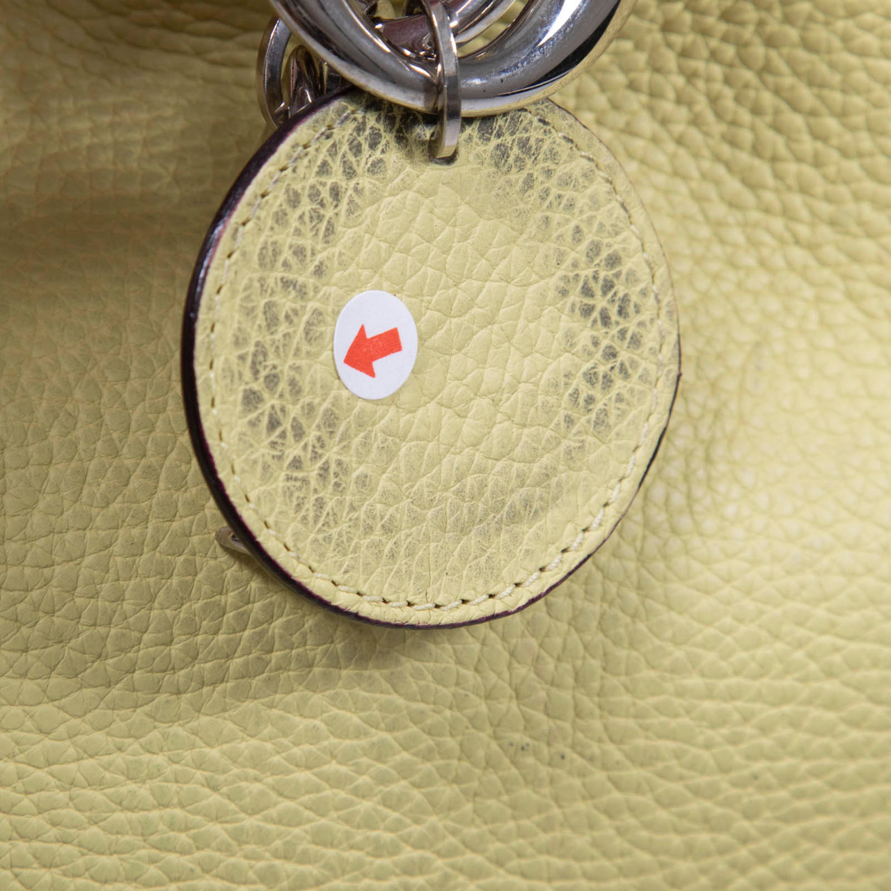 Dior 2013 Yellow Leather Diorissimo Bag