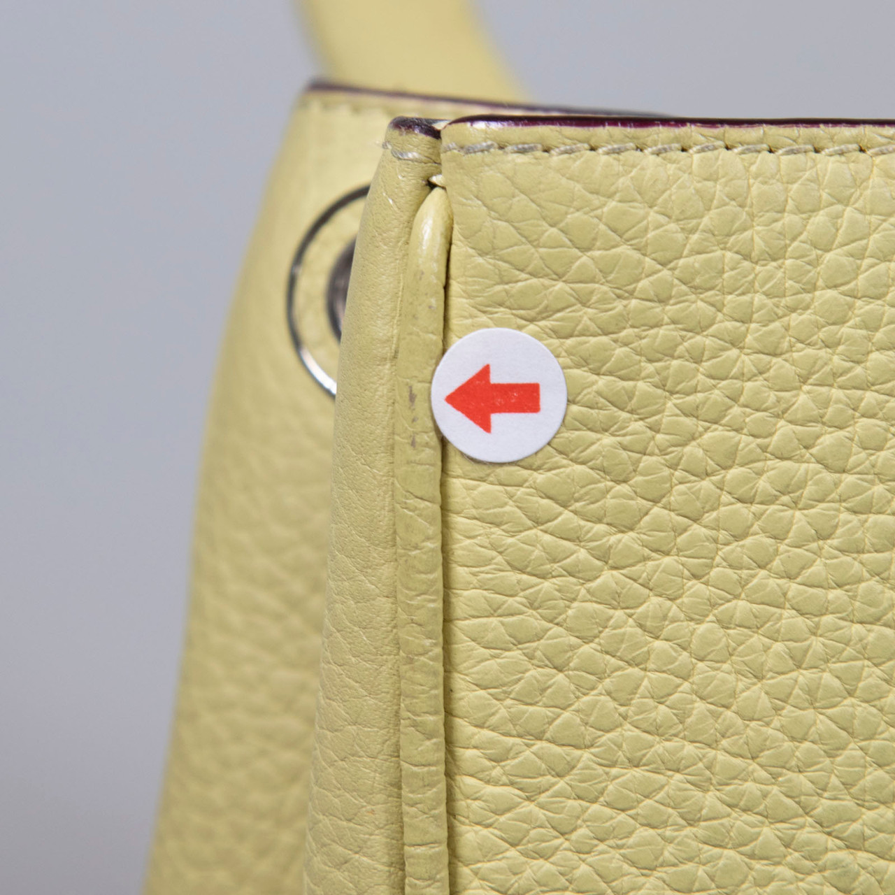 Dior 2013 Yellow Leather Diorissimo Bag