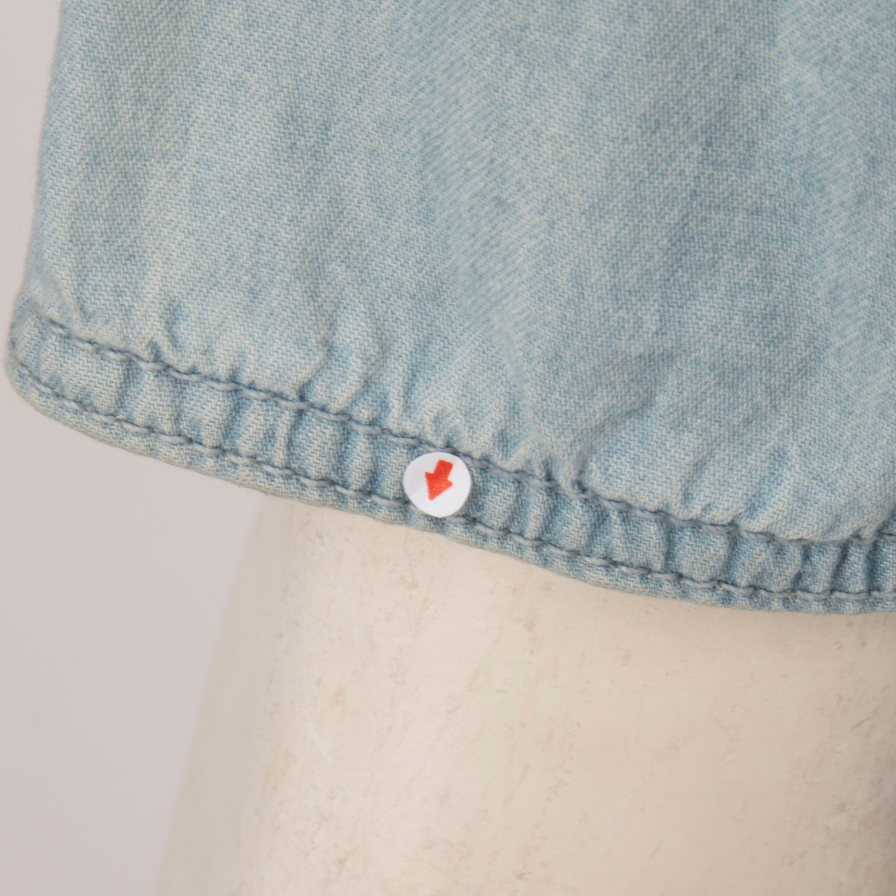 Balmain Blue Lightweight Denim Top