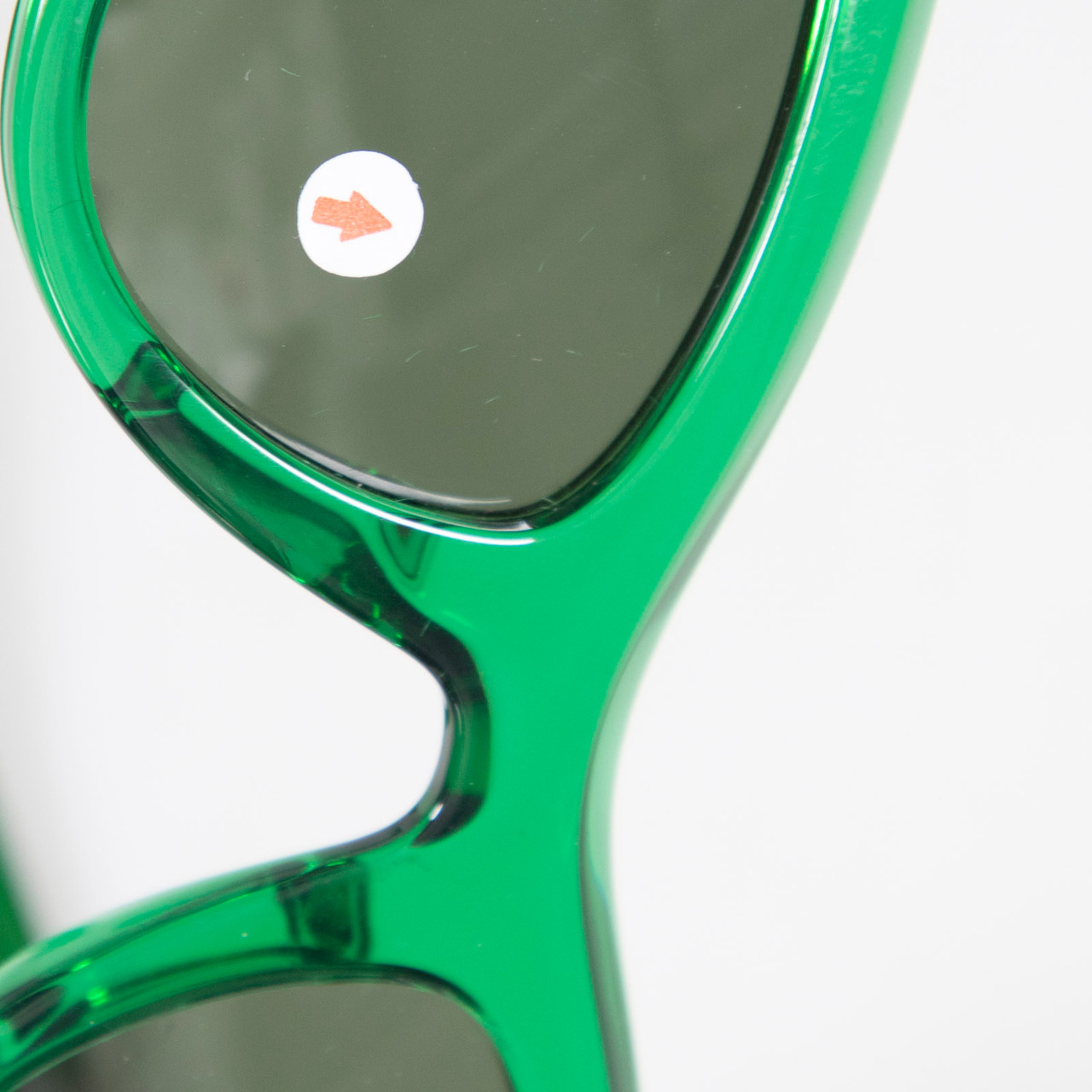 Bottega Veneta Green Cat Eye Sunglasses