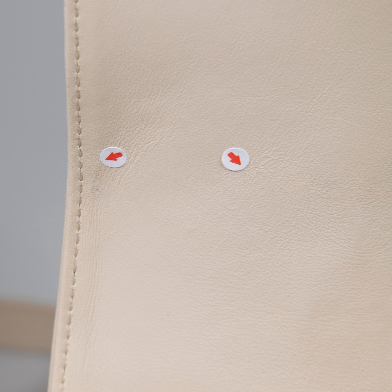 Alberta Ferretti Cream Buckled Crossbody Bag