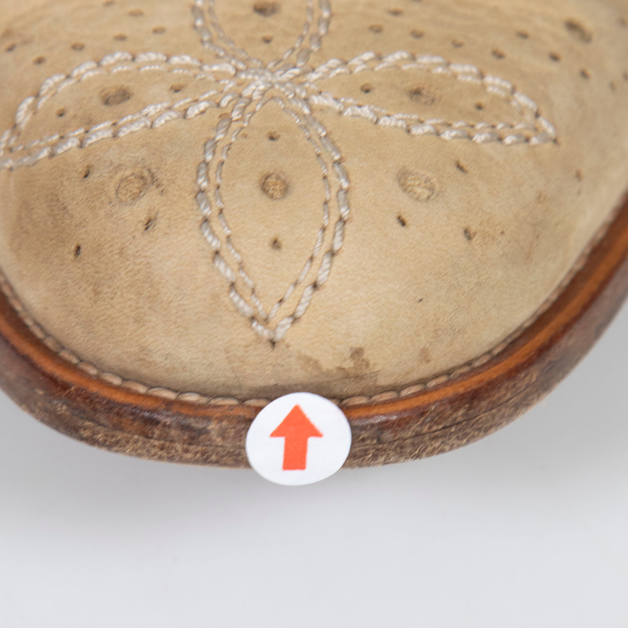 Louis Vuitton Beige Suede Leather Brogues