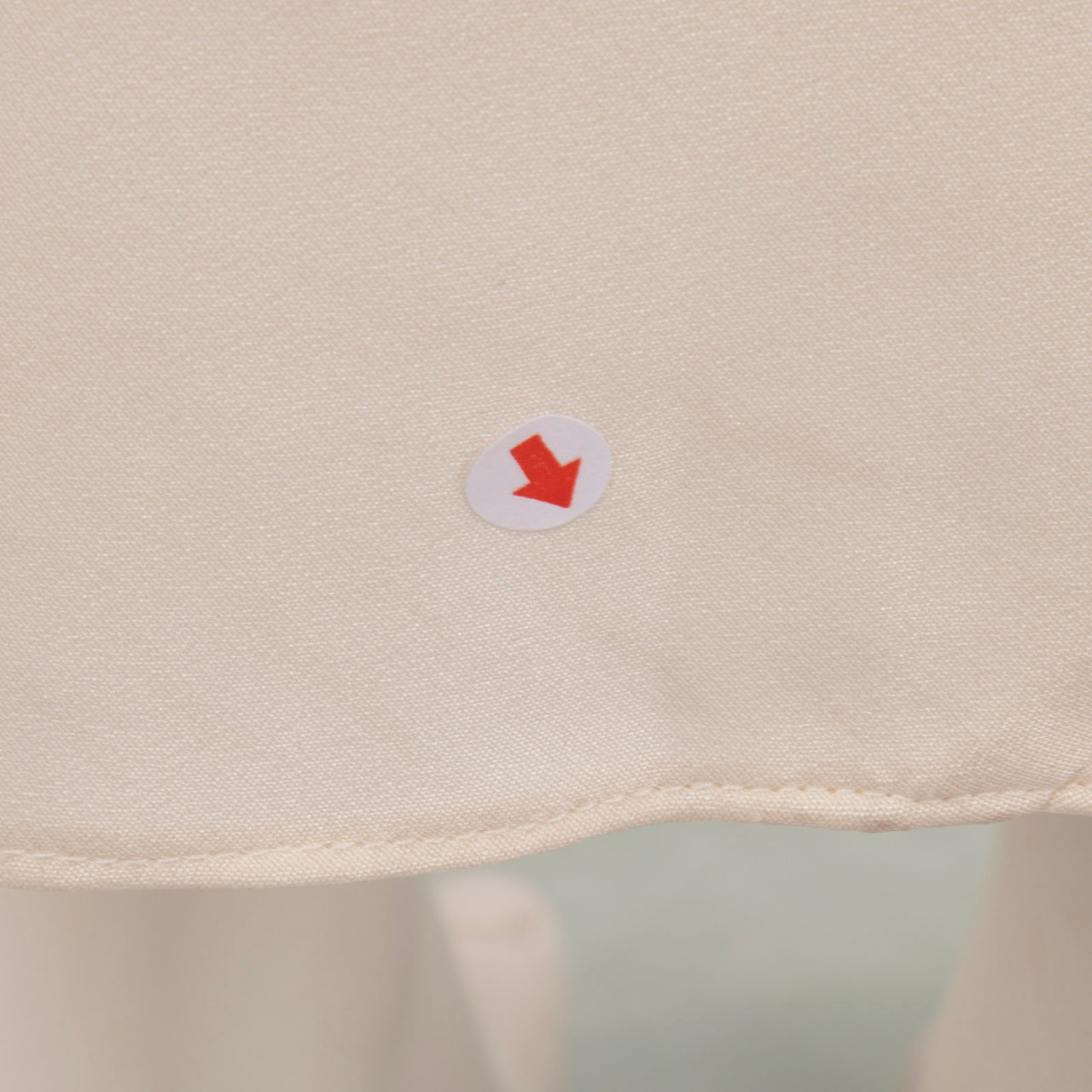 Tibi Ecru Silk Long Sleeve Midi Dress