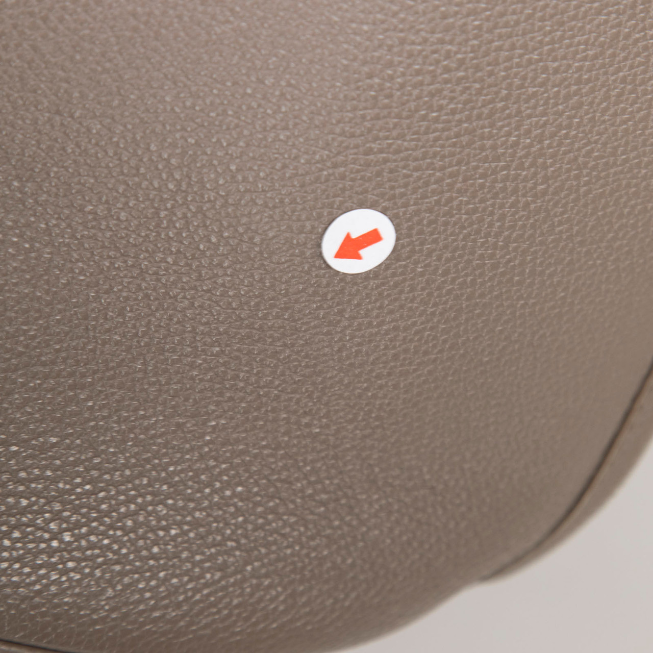 Céline Grey Supple Grained Leather Bucket 16 Bag