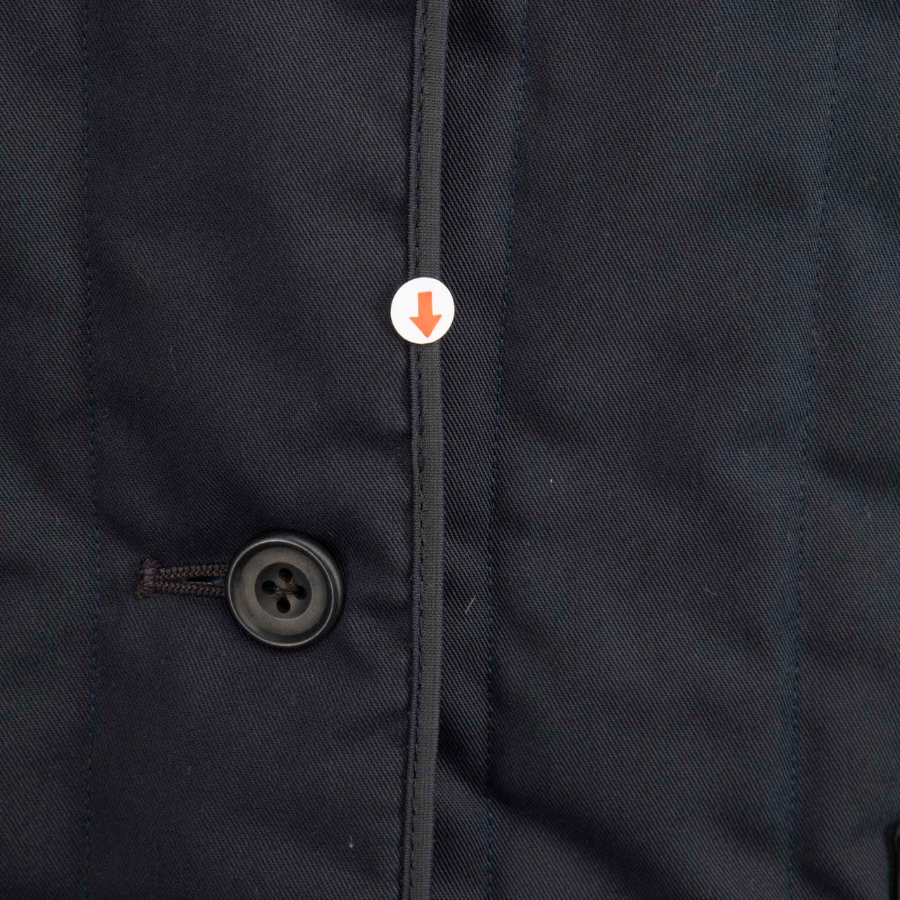 Aquascutum Navy Quilted Check Lined Jacket