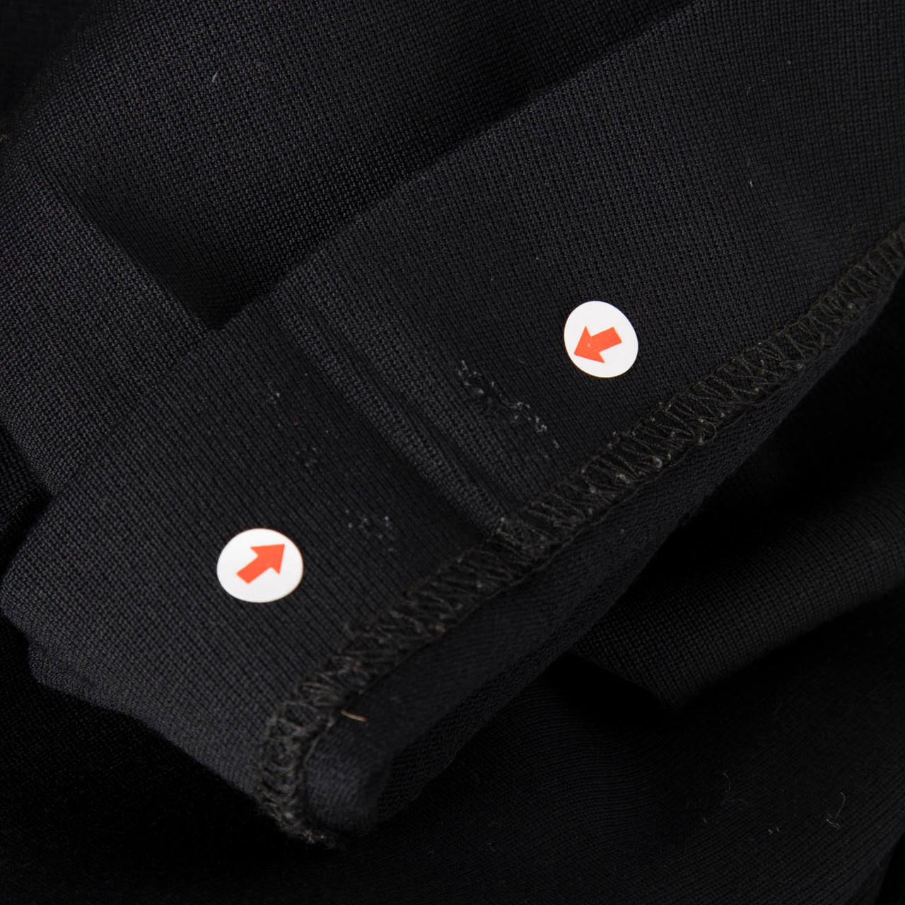 Max Mara Navy Wool Wide Fit Trousers