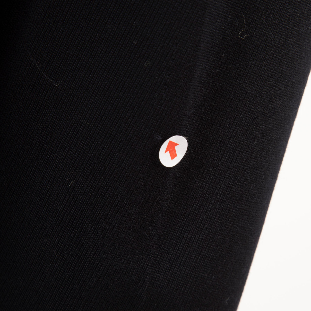 Max Mara Navy Wool Wide Fit Trousers