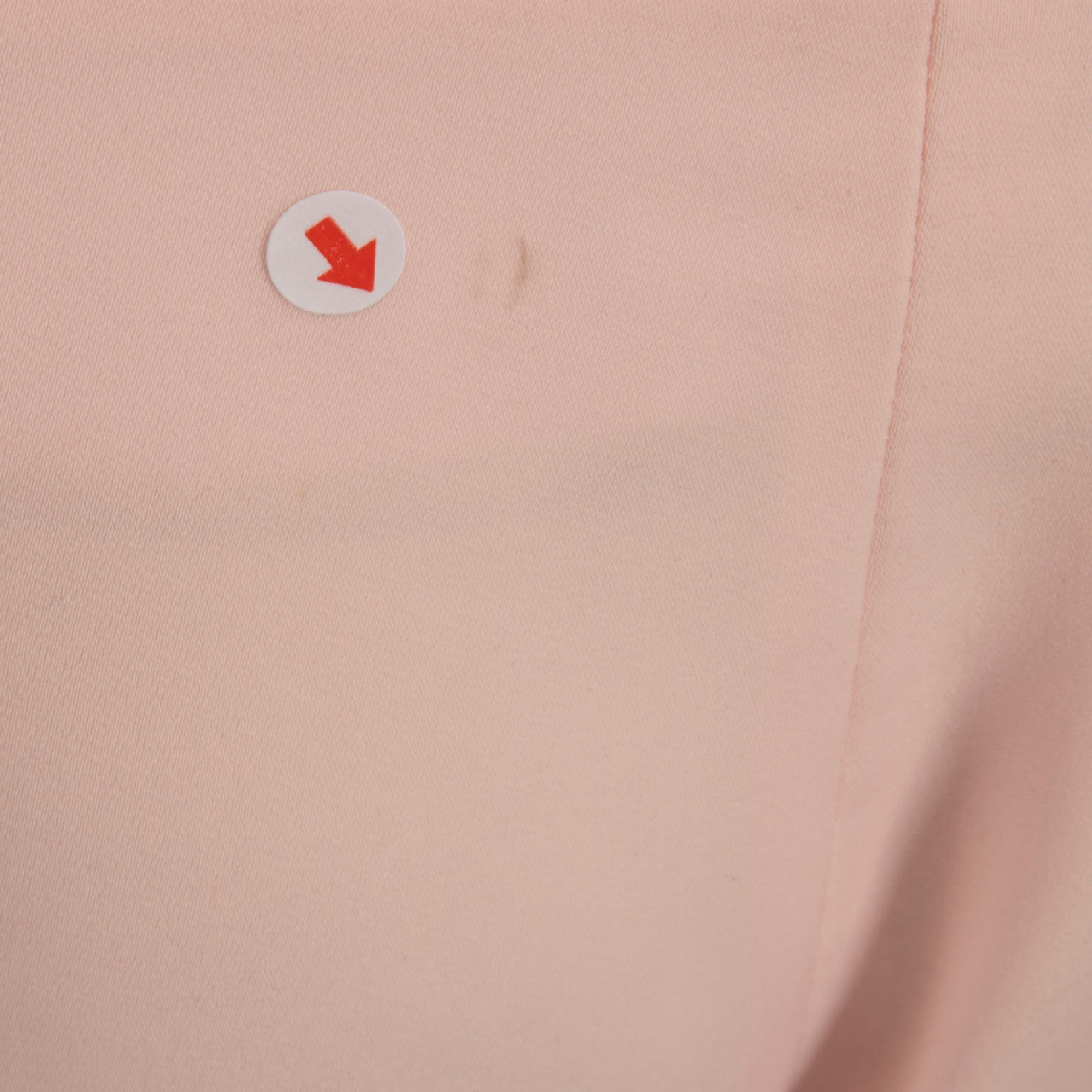 Mugler Pink Wide Leg Side Zip Trousers