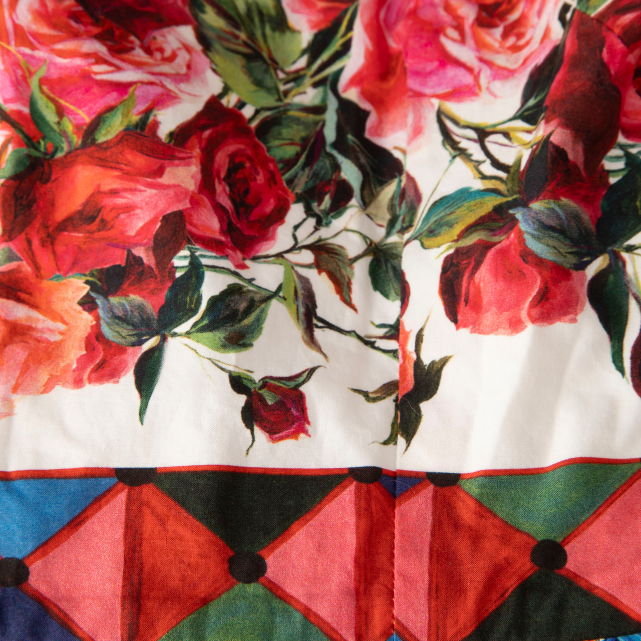 Dolce & Gabbana Abstract Floral Dress