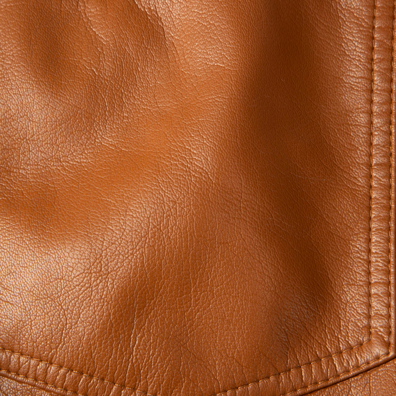 NANUSHKA Brown Vegan Leather Wide Leg Trousers