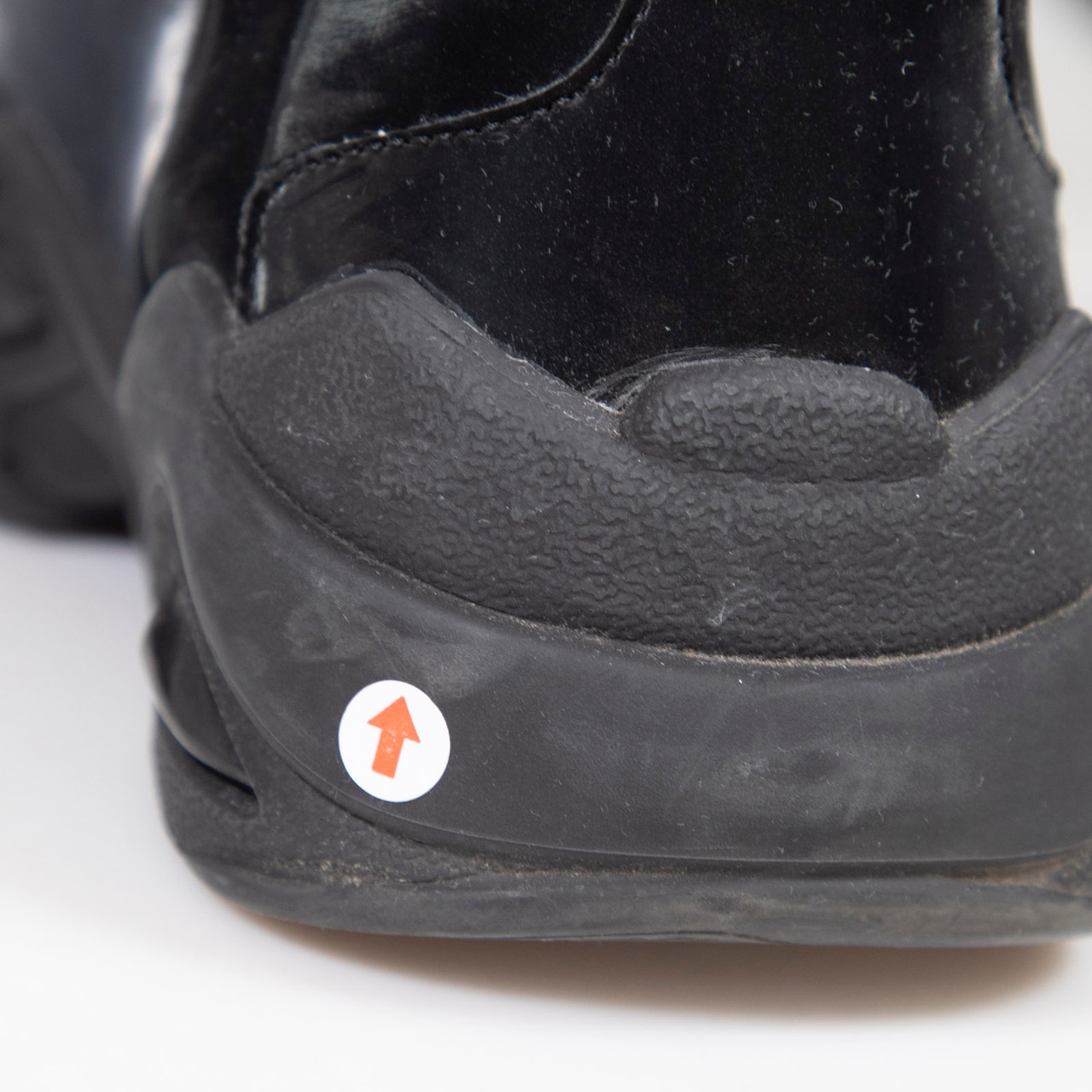 Maison Margiela Black Lace Up High Top Trainers