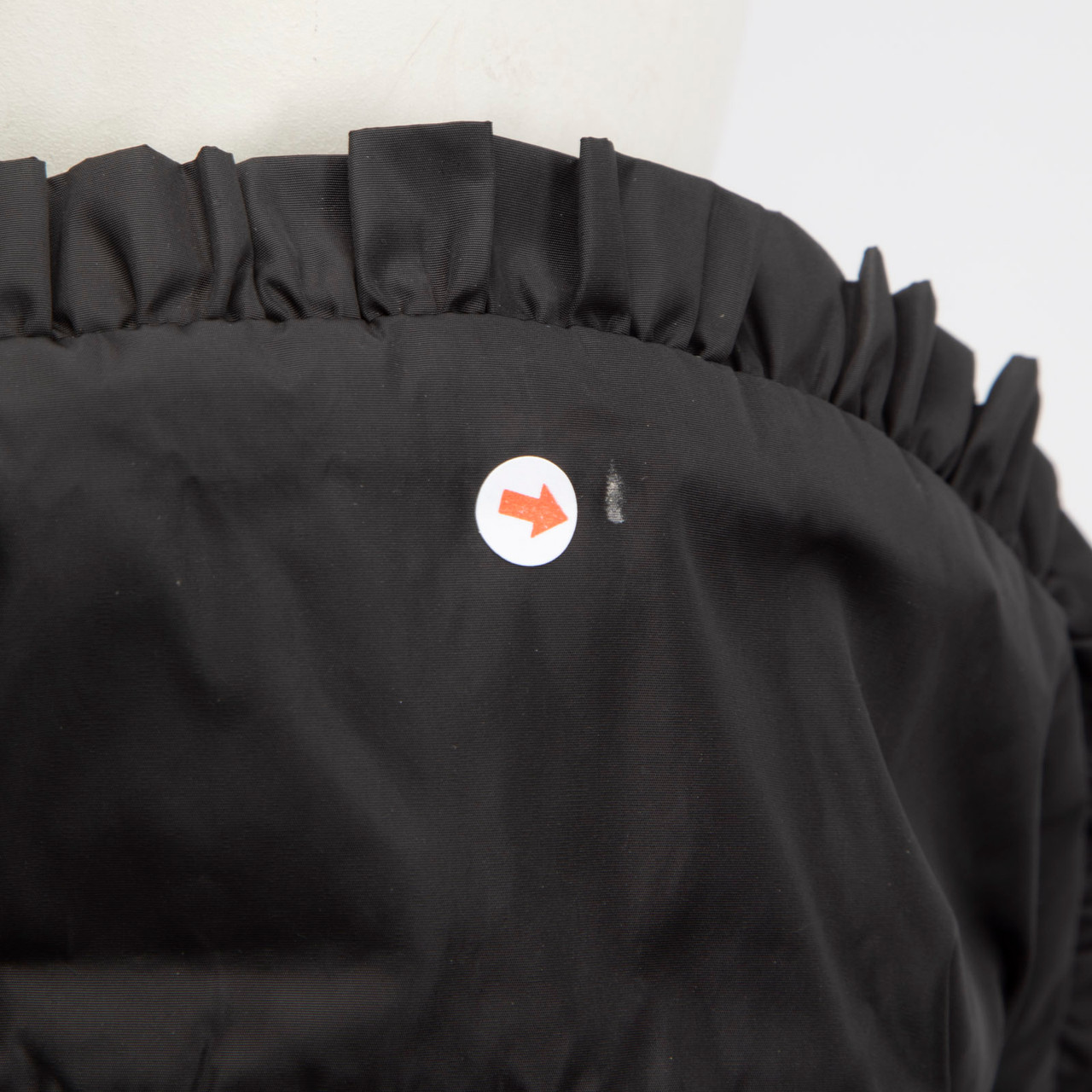 Gucci Black Quilted Faux Pearl Button Jacket