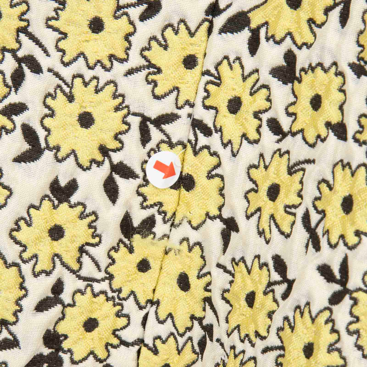 Roberto Cavalli Floral Jacquard V-Neck Midi Dress