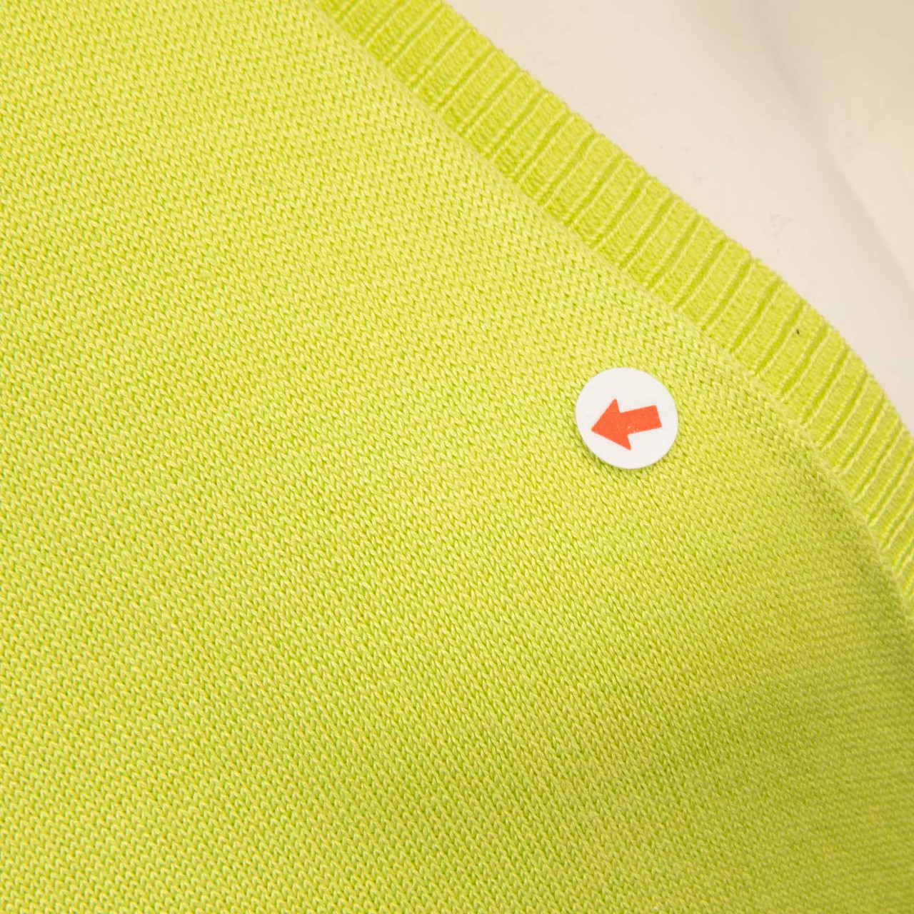 Moschino Green Silk Floral Detail Cardigan