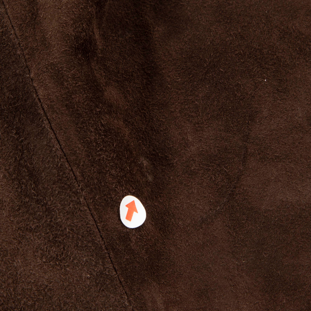 Gucci Brown Suede Floral Cut Out Skirt