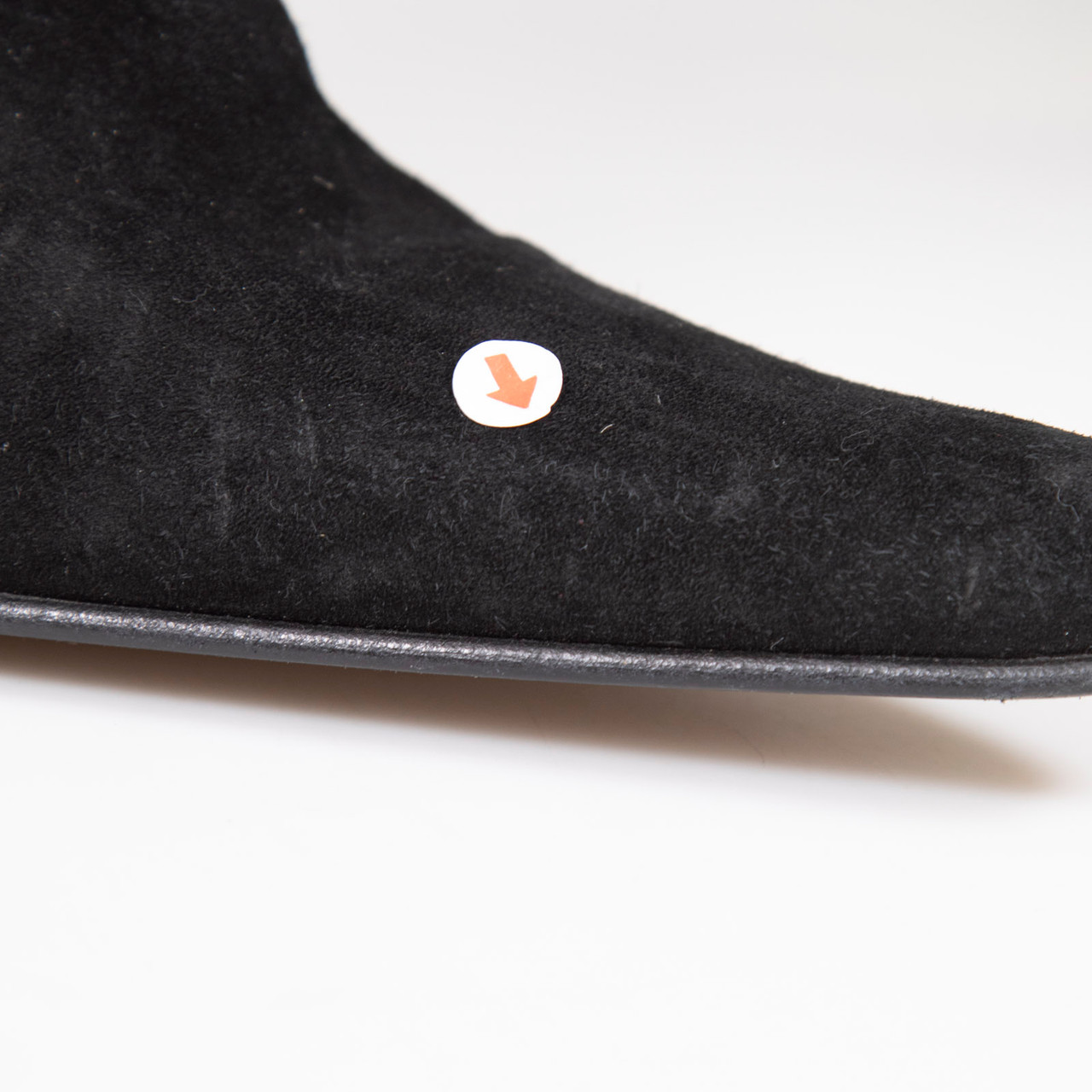 Free Lance Black Suede Pointed Toe Boots