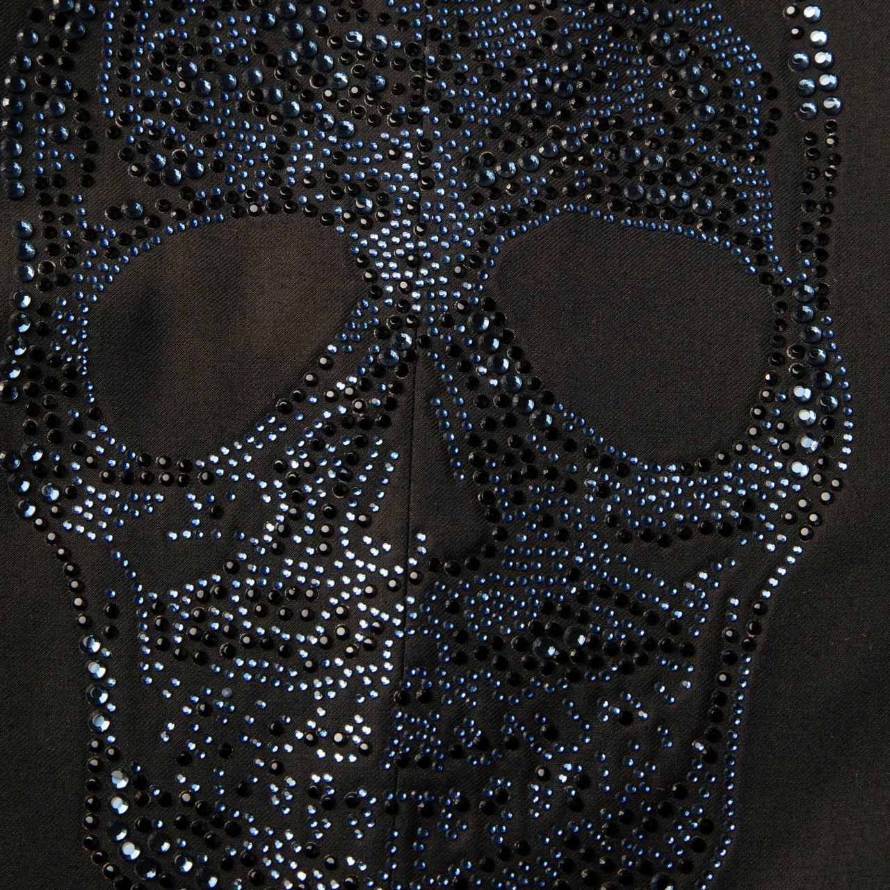Zadig & Voltaire Black Back Crystal Skull Blazer