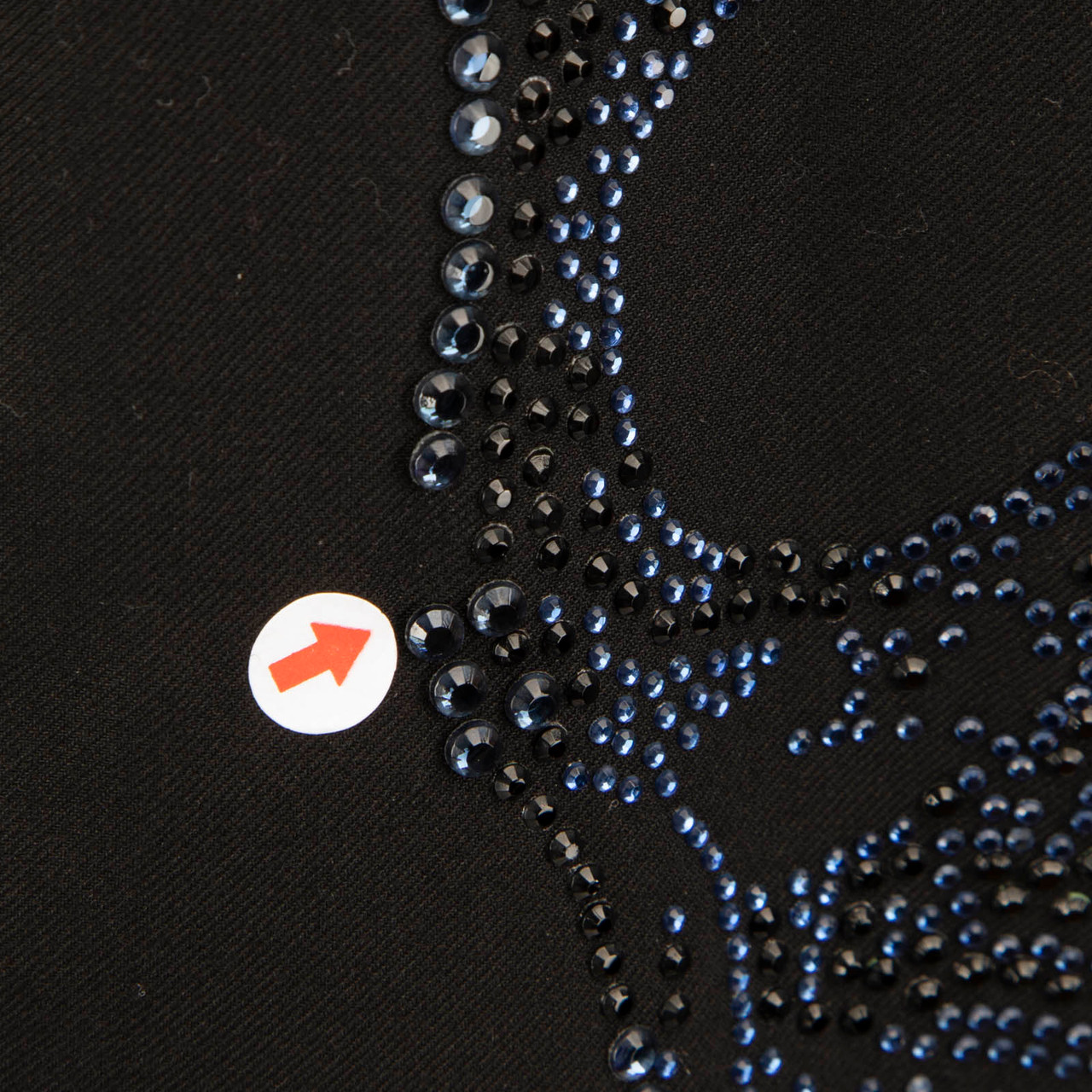 Zadig & Voltaire Black Back Crystal Skull Blazer