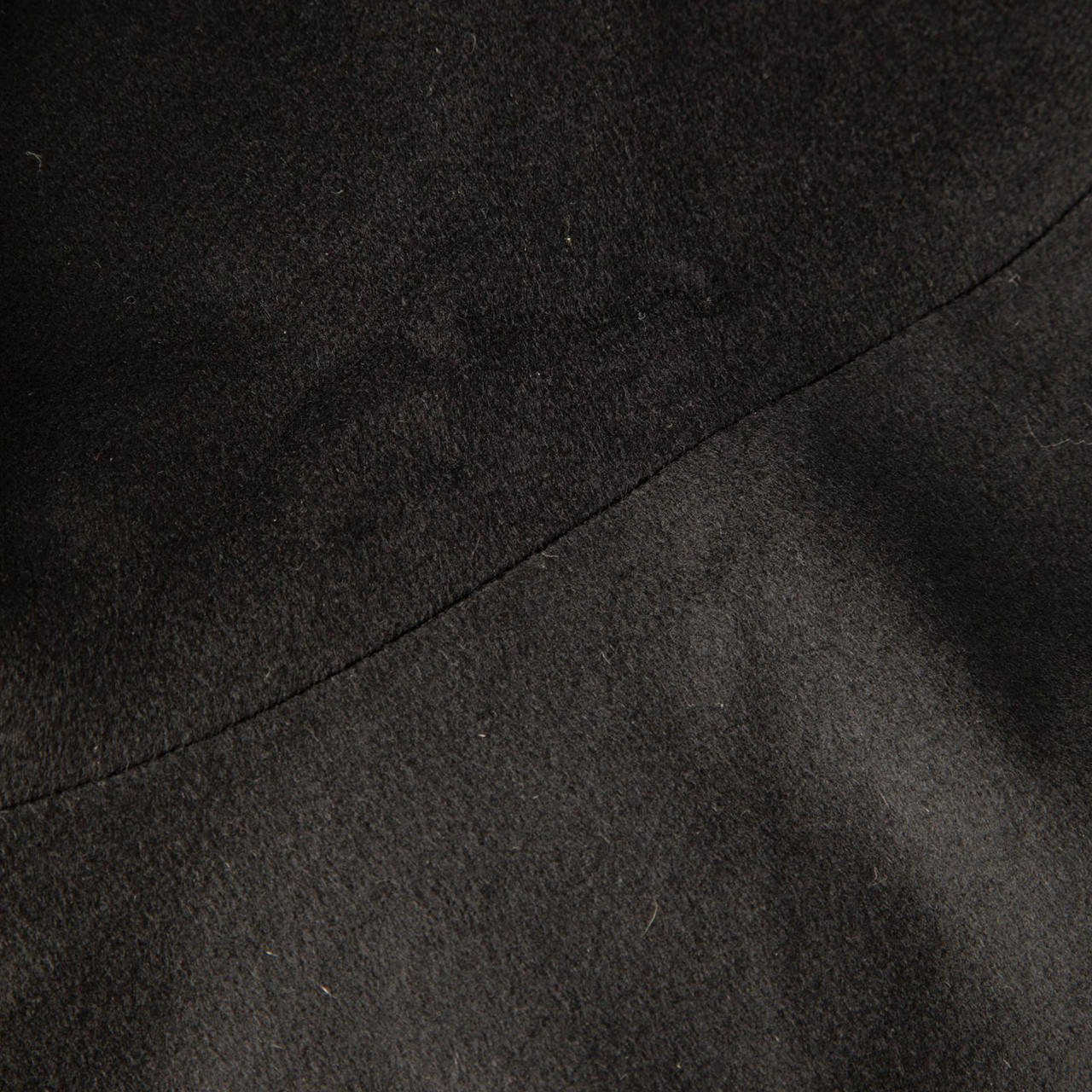 Nicole Farhi Black Wool Flared Hem Skirt