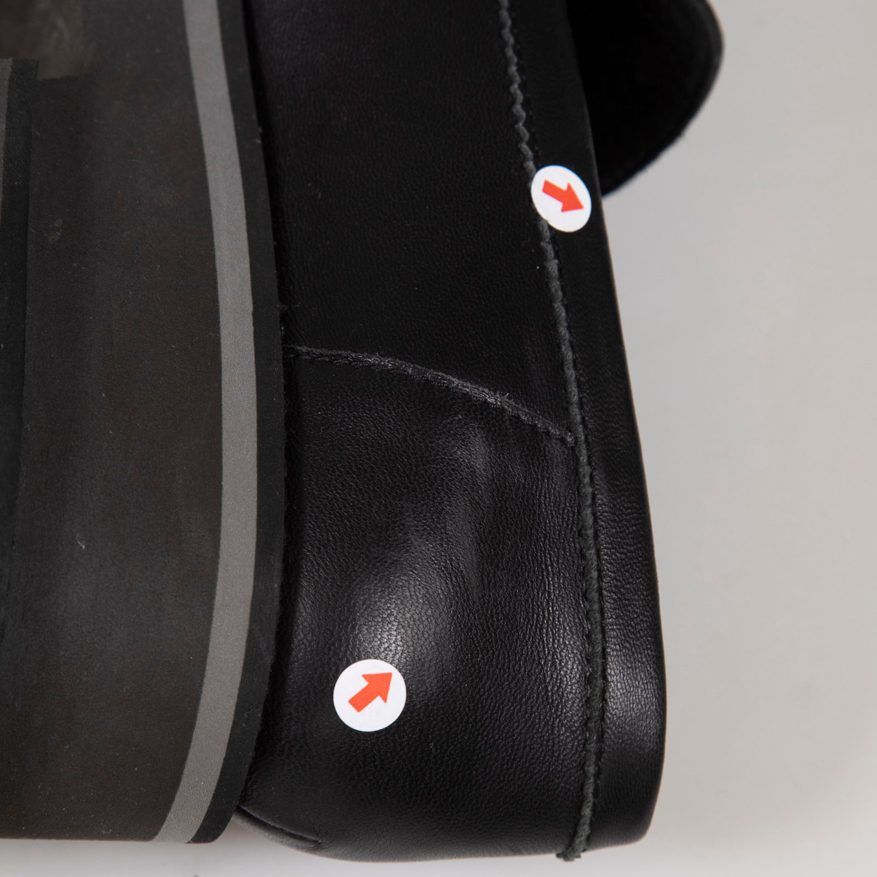 Clergerie Black Platform Leather Loafers