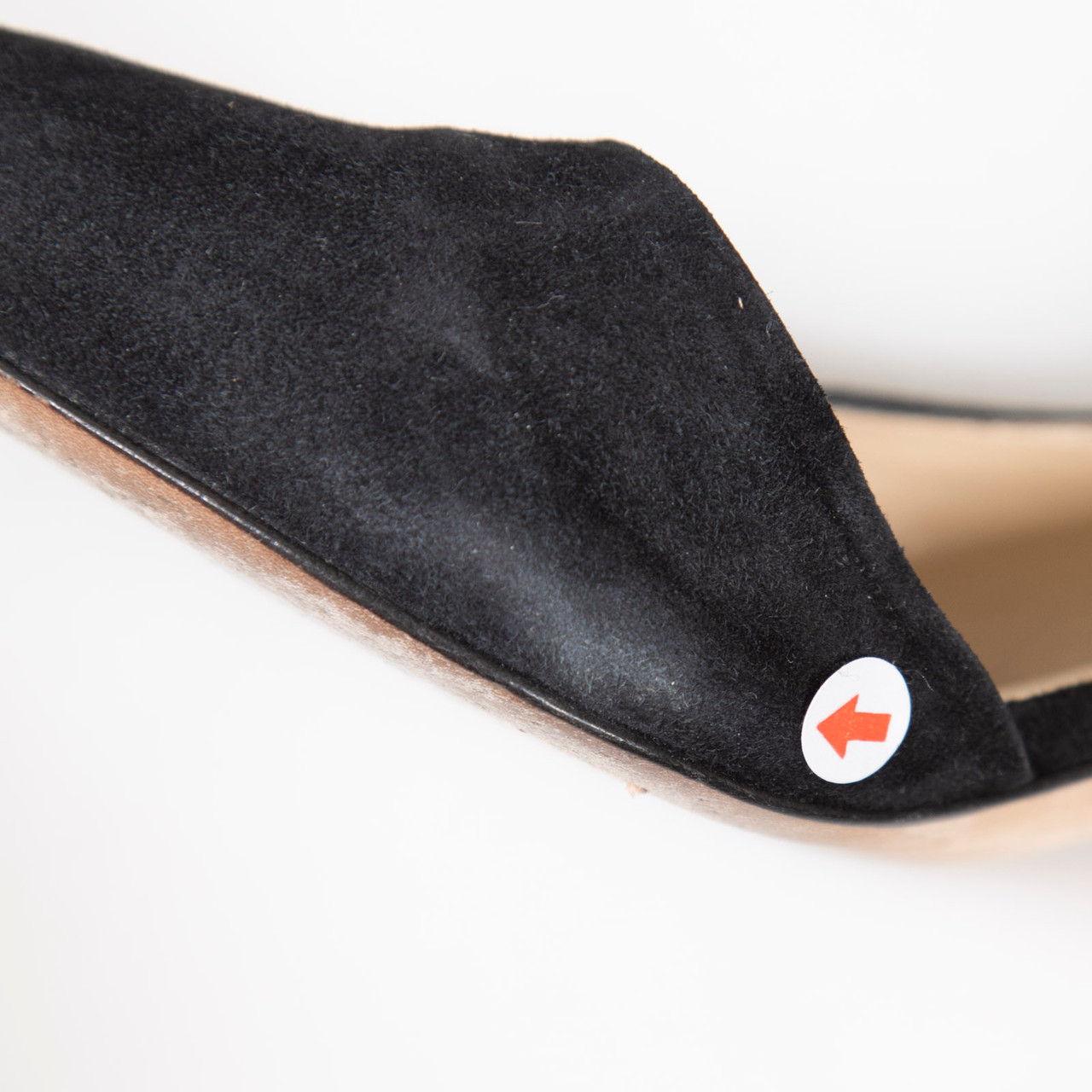 By Malene Birger Black Suede D'Orsay Pumps