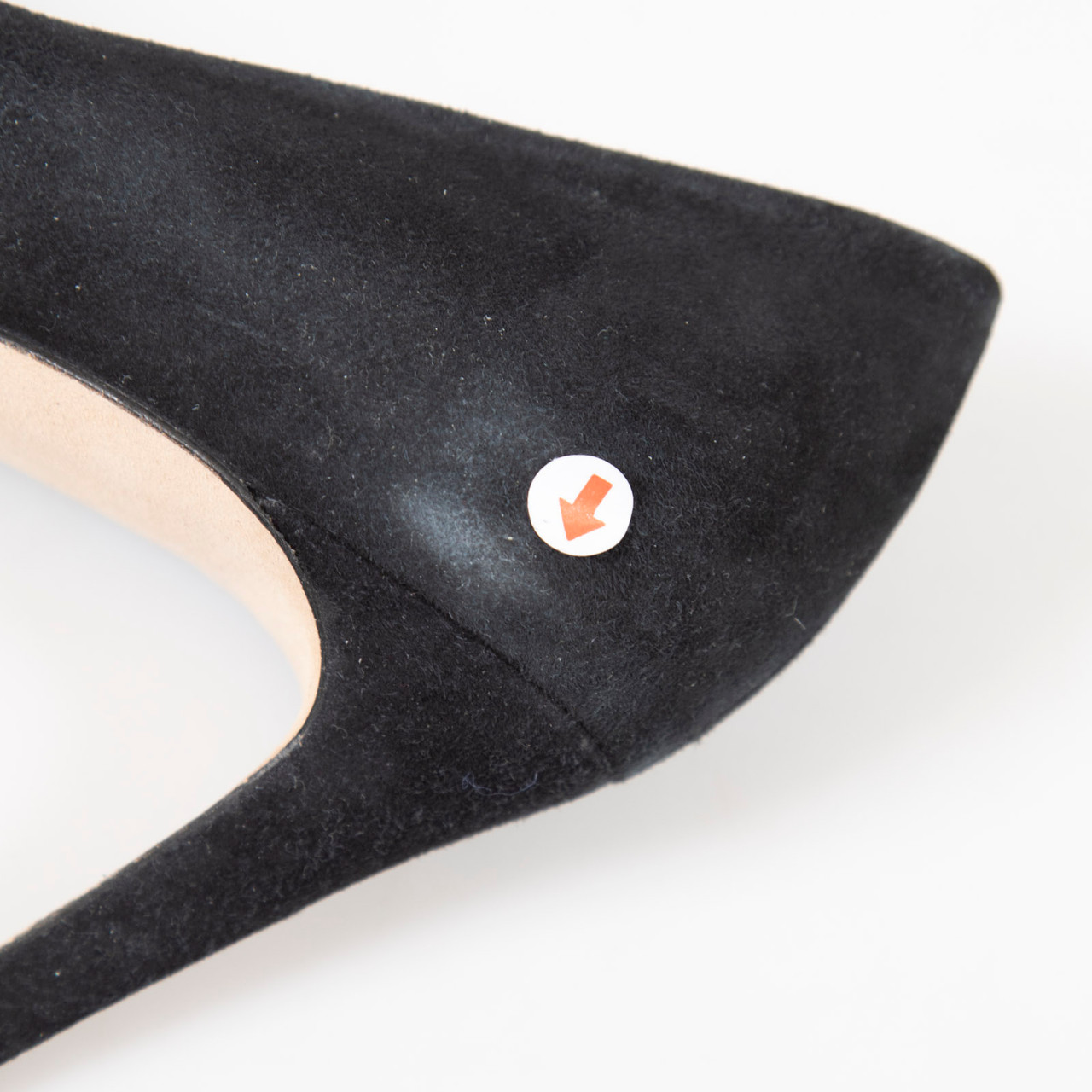 By Malene Birger Black Suede D'Orsay Pumps