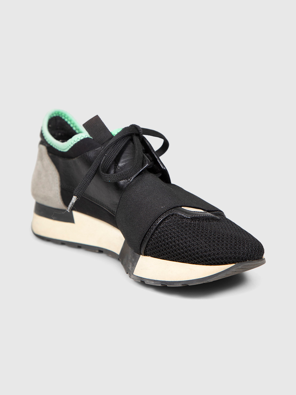 Balenciaga Black Race Runner Chunky Trainers