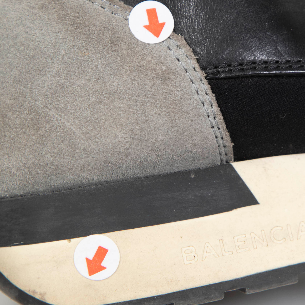 Balenciaga Black Race Runner Chunky Trainers