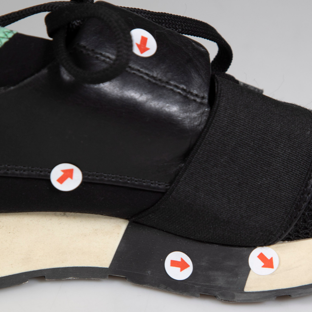 Balenciaga Black Race Runner Chunky Trainers