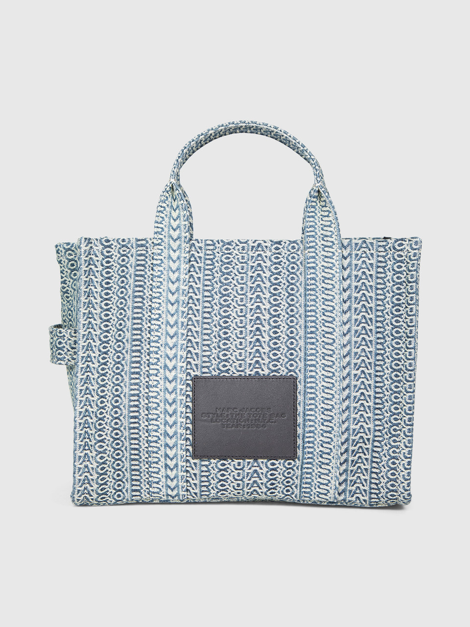 Marc Jacobs Blue Denim The Washed Monogram Tote
