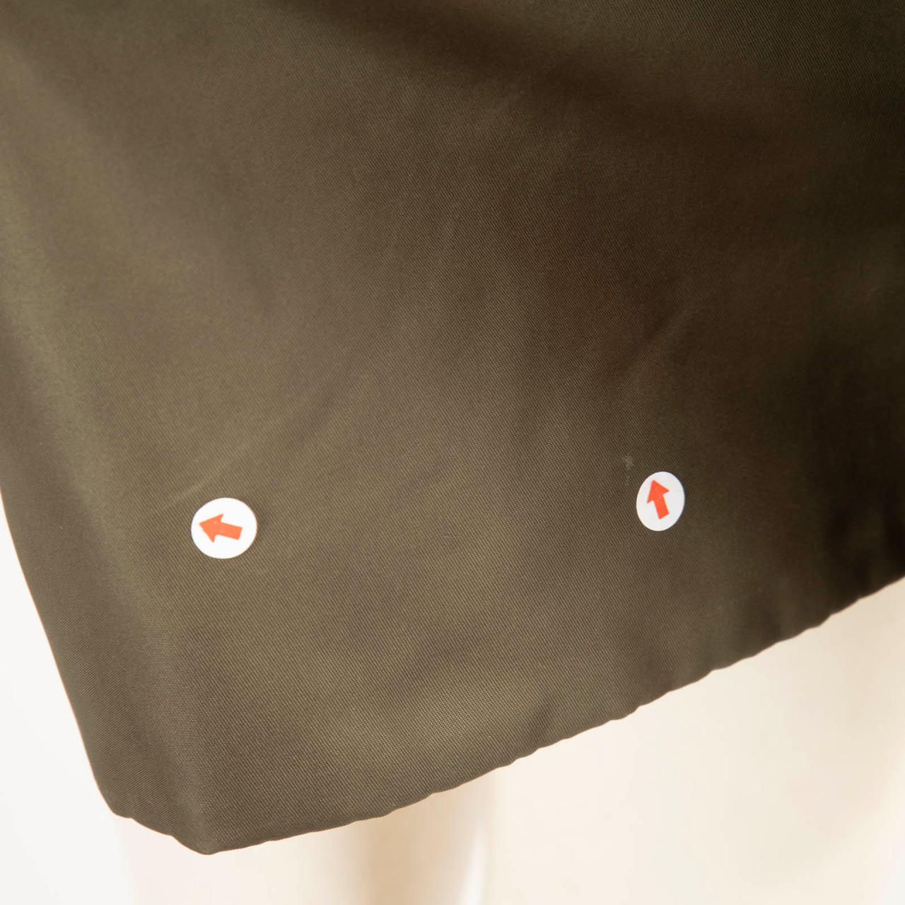 Alexander McQueen Khaki Puffer Mid Length Coat