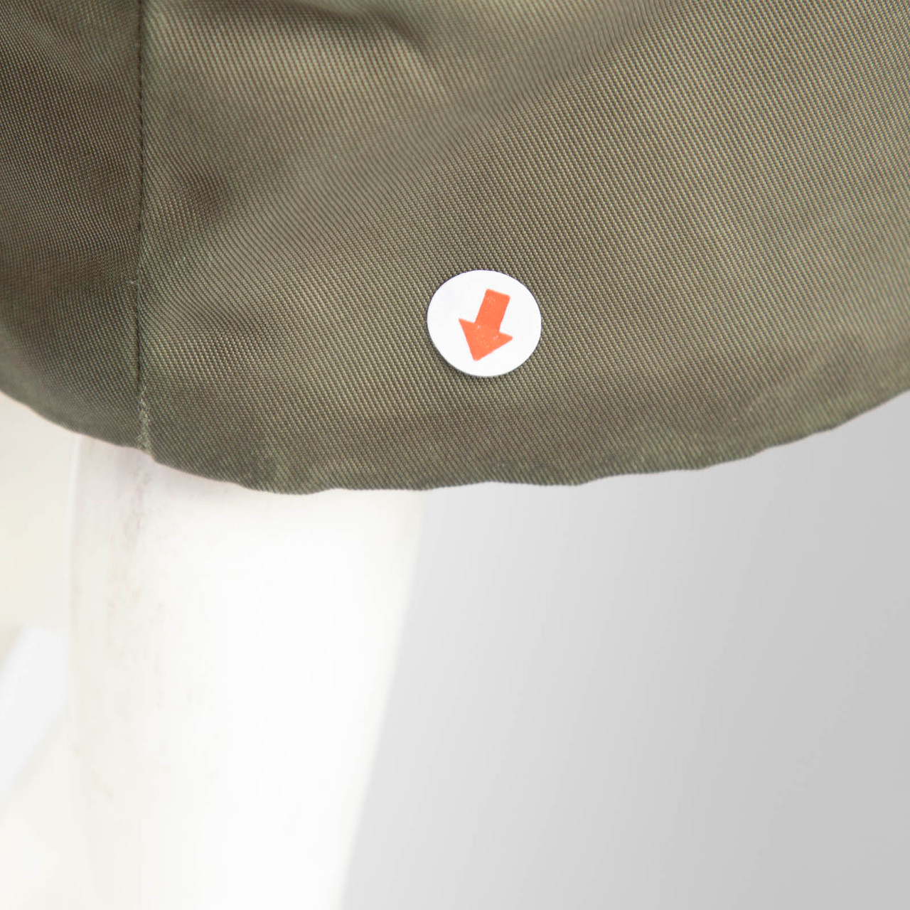 Alexander McQueen Khaki Puffer Mid Length Coat