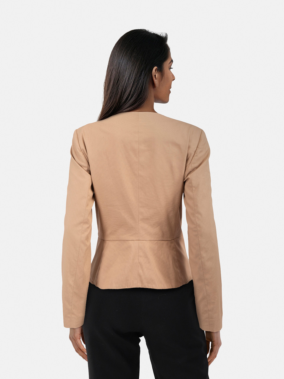 Chloé See By Chloé Beige Snap Button Blazer