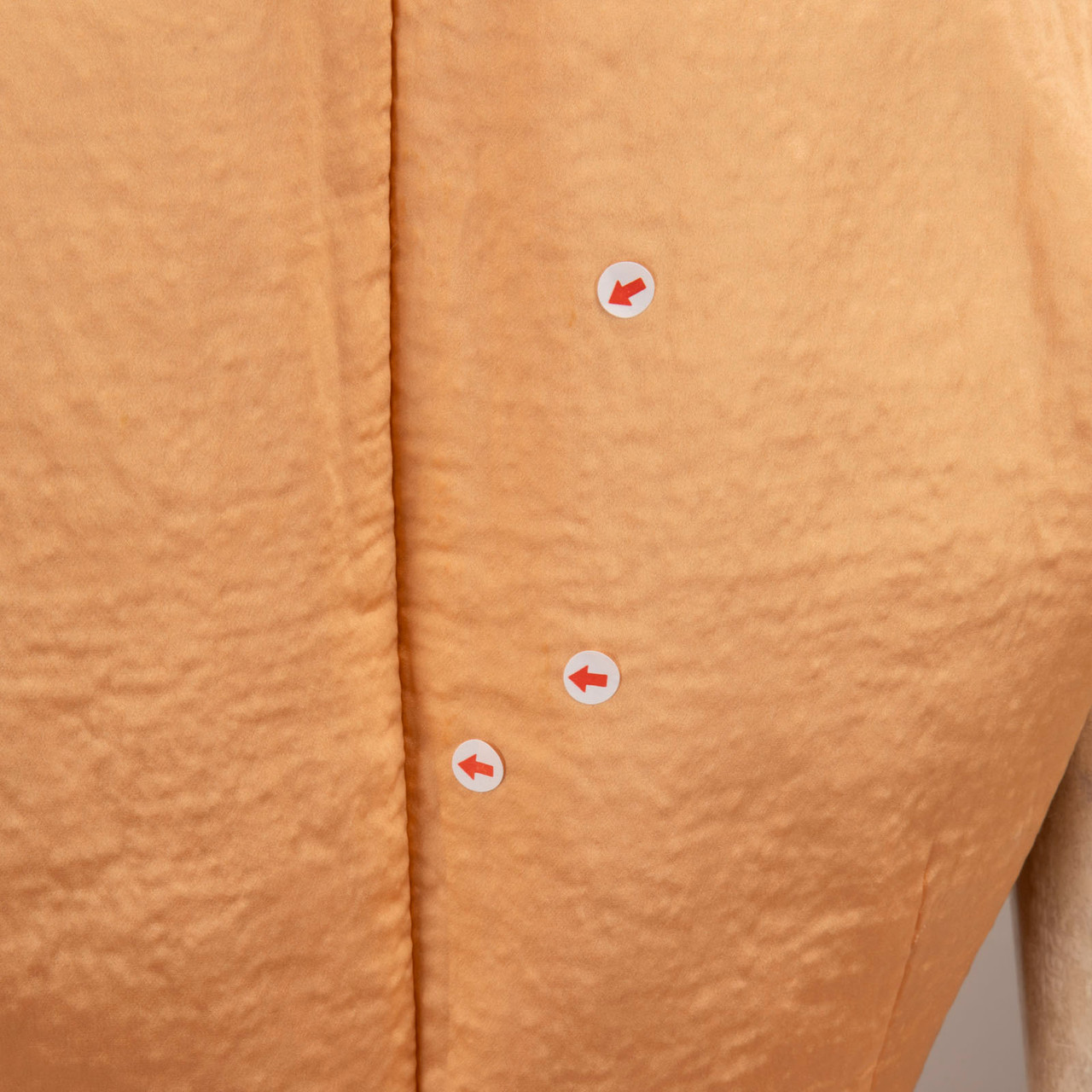 Jil Sander Jil Sander Navy Coral Wool Knee Length Dress