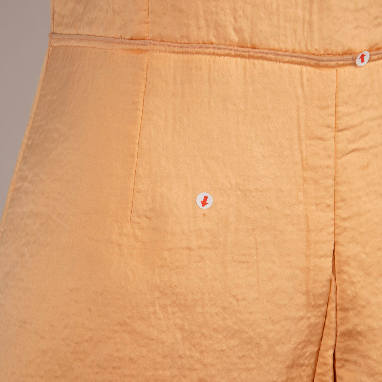 Jil Sander Jil Sander Navy Coral Wool Knee Length Dress